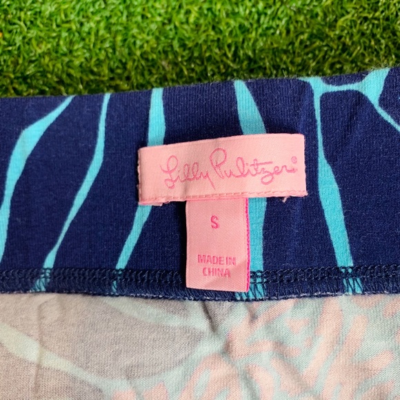 Lilly Pulitzer Maxi Skirt Palm Leaf Zebra Print - Picture 6 of 8